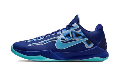 Nike Kobe 5 Protro X-Ray czarno-niebieski - widok główny z boku | Saturaise.com