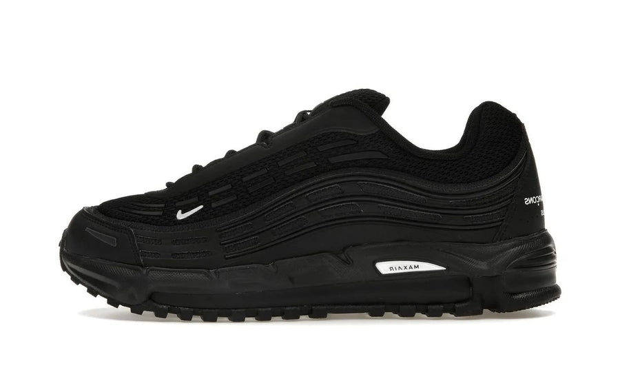 Nike Air Max TL 2.5 Comme des Garcons Homme Plus Black czarny-biały - widok główny z boku | Saturaise.com
