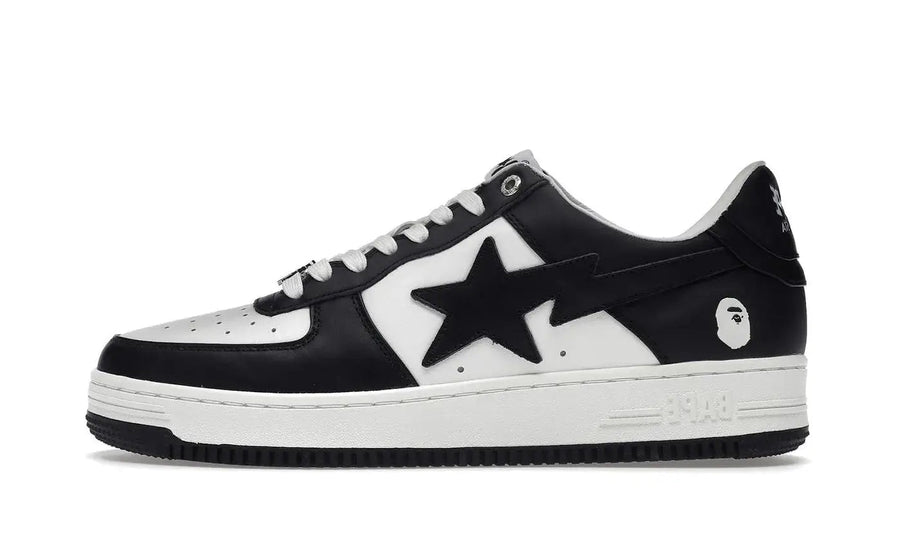 Bape Bape Sta White Black (2022) czarny-biały - widok główny z boku | Saturaise.com