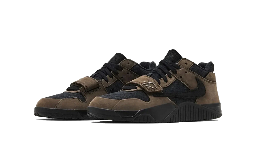 Kup oryginalne Air Jordan Jumpman Jack TR Travis Scott Dark Mocha FZ8117-204 - widok z drugiego boku - Sneakersy