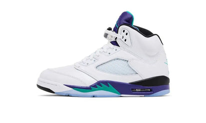 Air Jordan Air Jordan 5 Retro Grape (2025) biały-zielony - widok główny z boku | Saturaise.com
