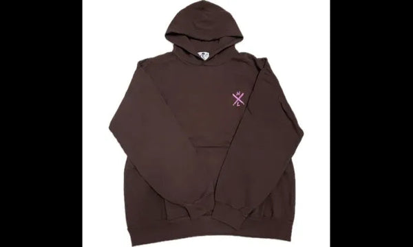 Matty Boy Warren Lotas Tuesday Sports Mask Hooded Sweatshirt Brown - Matty Boy Warren Lotas Tuesday Sports Mask Hooded Sweatshirt Brown - widok z drugiego boku - Premium Quality