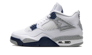 Air Jordan Air Jordan 4 Midnight Navy biały-granatowy - widok główny z boku | Saturaise.com
