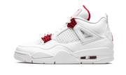 Air Jordan Air Jordan 4 Retro Metallic Red biały-czerwony - widok główny z boku | Saturaise.com