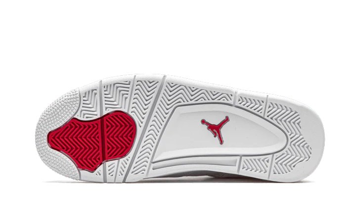 100% Oryginalne Air Jordan 4 Retro Metallic Red - widok z tyłu - 5605.00 PLN