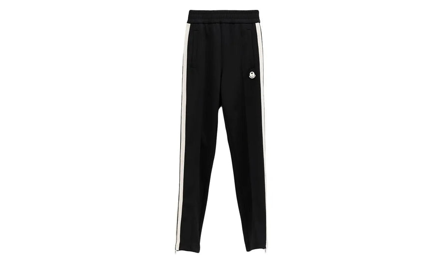 Saturaise Moncler x Palm Angels Track Pants Black White - widok główny z boku - Streetwear