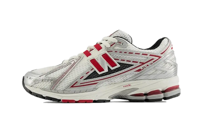 New Balance 1906R Silver Classic Crimson czerwony-niebieski - widok główny z boku | Saturaise.com