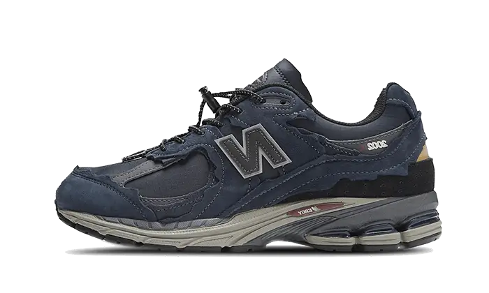 New Balance 2002R Protection Pack Ripstop Eclipse czarny-granatowy - widok główny z boku | Saturaise.com