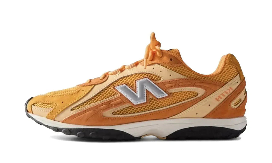 New Balance New Balance 204L Kith Orange brązowy-pomarańczowy - widok główny z boku | Saturaise.com