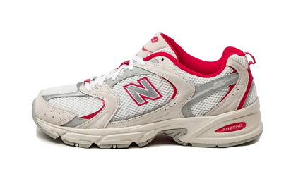 New Balance 530 Beige Red czerwony-beżowy - widok główny z boku | Saturaise.com