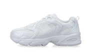 Yeezy New Balance 530 Triple White biały - widok główny z boku | Saturaise.com