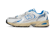 New Balance 530 White Blue Oasis biały-niebieski - widok główny z boku | Saturaise.com