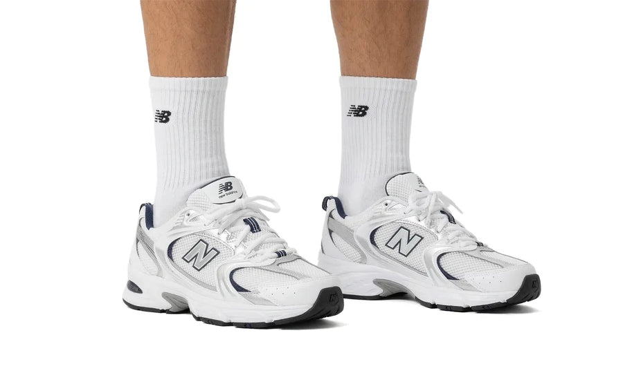 New Balance 530 White Grey Navy - zdjęcie 4