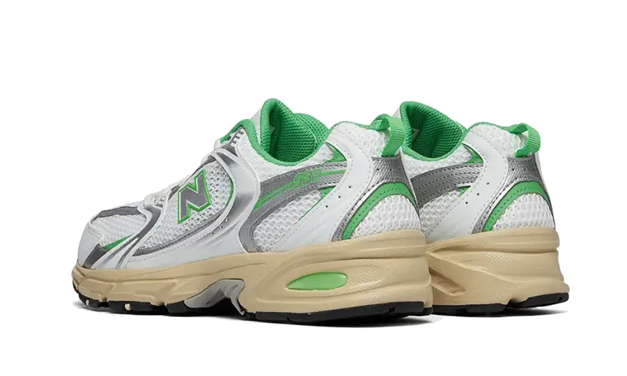 Buty New Balance 530 White Palm Leaf - widok z przodu - Rozmiary EU