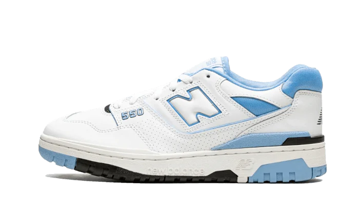 New Balance New Balance 550 UNC niebiesko-biały - widok główny z boku | Saturaise.com