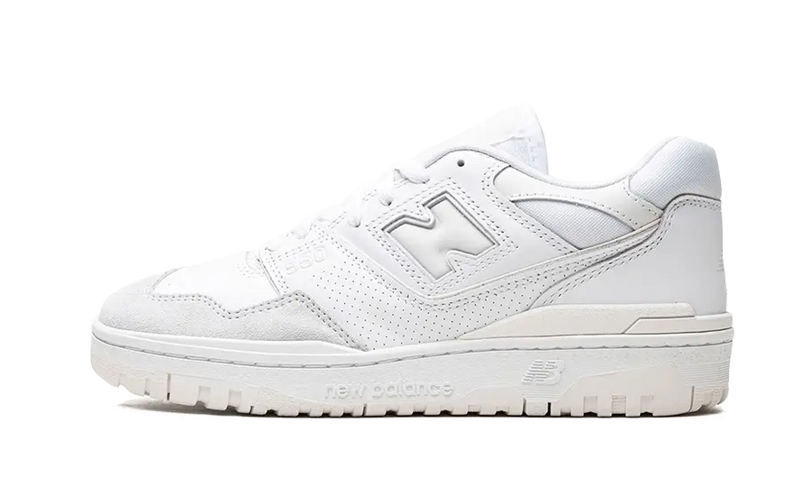 New Balance 550 White Grey Toe biały-szary - widok główny z boku | Saturaise.com