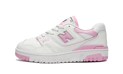 New Balance 550 White Pink biały-różowy - widok główny z boku | Saturaise.com