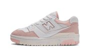 New Balance New Balance 550 White Pink Sea Salt biały-różowy - widok główny z boku | Saturaise.com