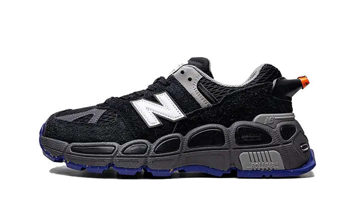 New Balance 574 Yurt Salehe Bembury Black Team Royal czarno-niebieski - widok główny z boku | Saturaise.com