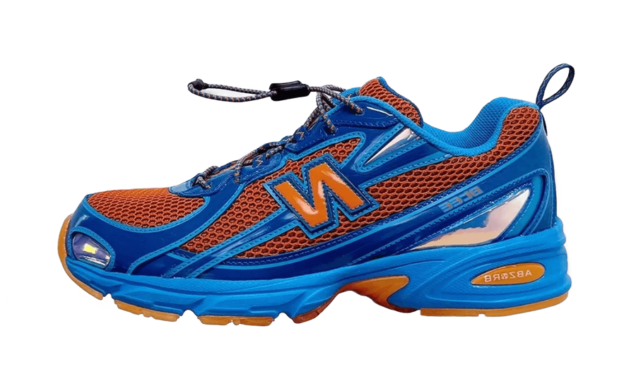 New Balance New Balance 740v2 Aminé Benson Tech niebieski-brązowy - widok główny z boku | Saturaise.com