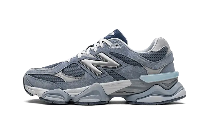 New Balance 9060 Arctic Grey szary-srebrny - widok główny z boku | Saturaise.com