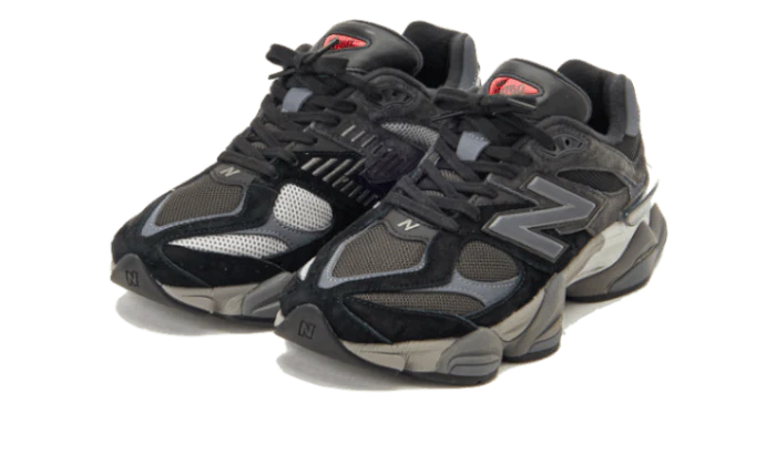 Kup oryginalne New Balance 9060 Black Castlerock - widok z drugiego boku - Sneakersy