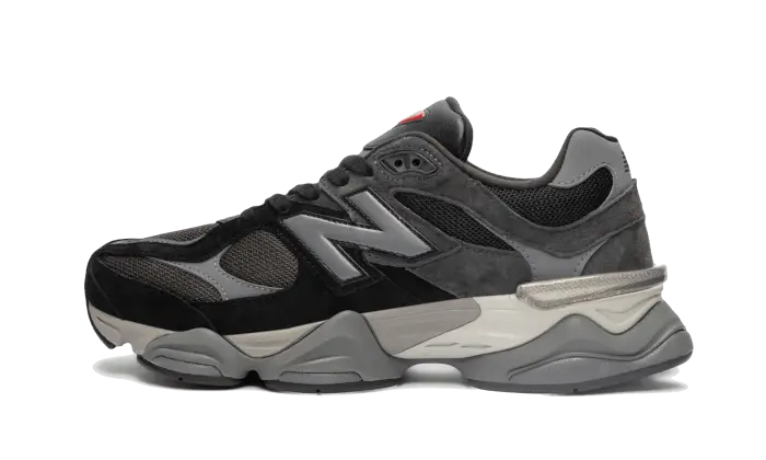 New Balance 9060 Black Castlerock czarny - widok główny z boku | Saturaise.com