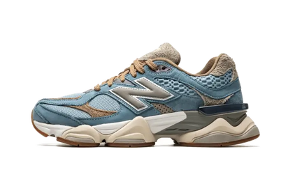 New Balance 9060 Bodega Age of Discovery czerwony-niebieski - widok główny z boku | Saturaise.com