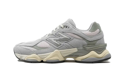 New Balance 9060 Granite Pink szary-różowy - widok główny z boku | Saturaise.com