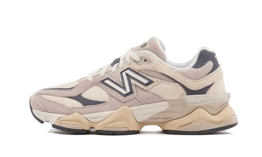 New Balance 9060 Moonrock Linen szary - widok główny z boku | Saturaise.com