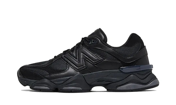 New Balance 9060 Triple Black Leather