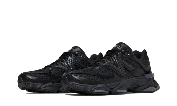 New Balance 9060 Triple Black Leather - New Balance 9060 Triple Black Leather - zdjęcie 2