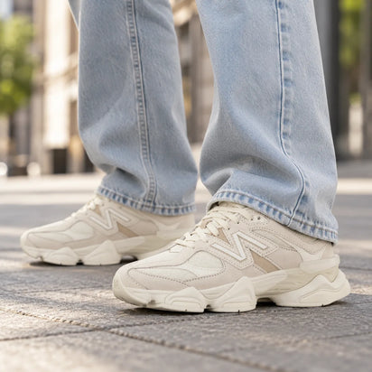 New Balance 9060 White Beige - zdjęcie 2