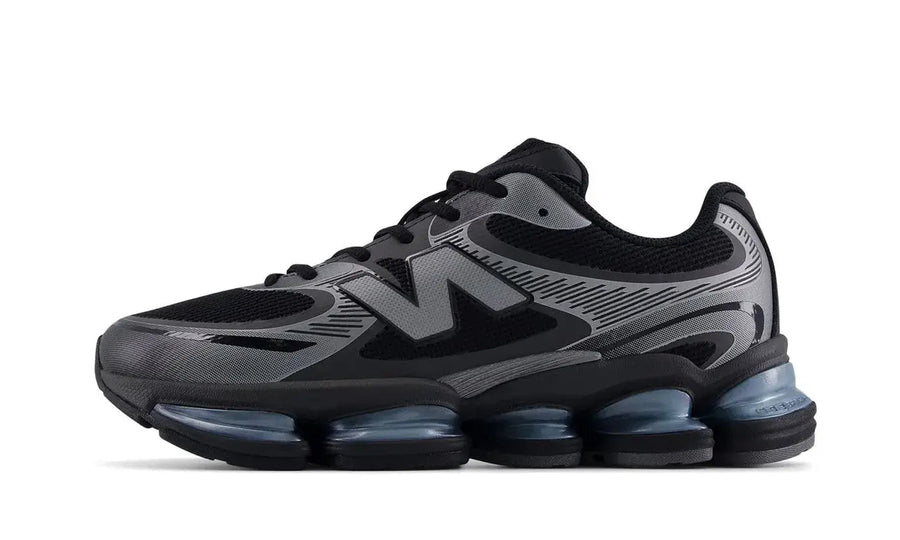 New Balance New Balance Abzorb 2000 Black Grey czarny-niebieski - widok główny z boku | Saturaise.com
