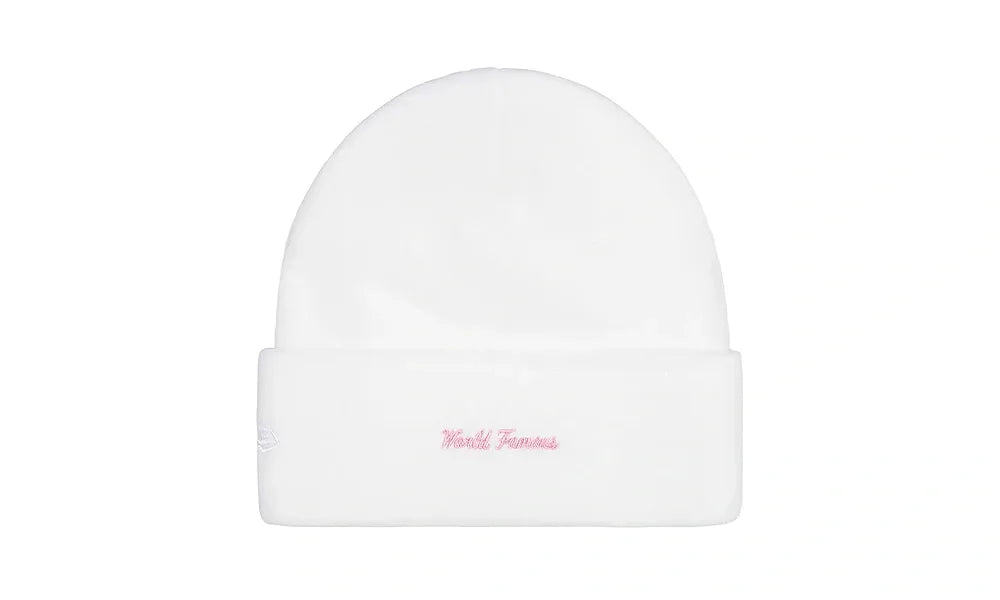 New Era x Supreme Box Logo Beanie White (FW25) - zdjęcie 2