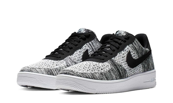 Nike Air Force 1 Flyknit 2.0 Black Pure Platinum - Nike Air Force 1 Flyknit 2.0 Black Pure Platinum - zdjęcie 2