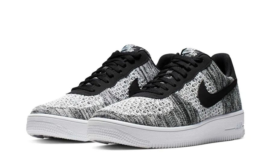 Nike Air Force 1 Flyknit 2.0 Black Pure Platinum - zdjęcie 2