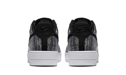 Nike Air Force 1 Flyknit 2.0 Black Pure Platinum - zdjęcie 4