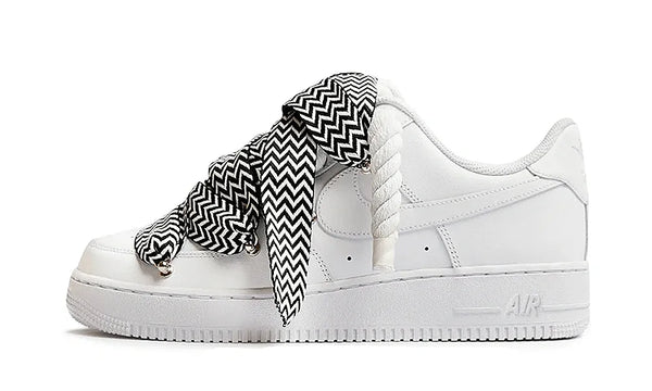 Nike Air Force 1 Low Rope & „Lanvin Black Laces”