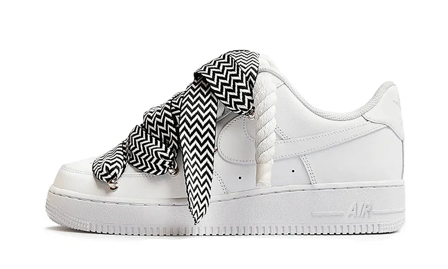 Nike Air Force 1 Low Rope & „Lanvin Black Laces”