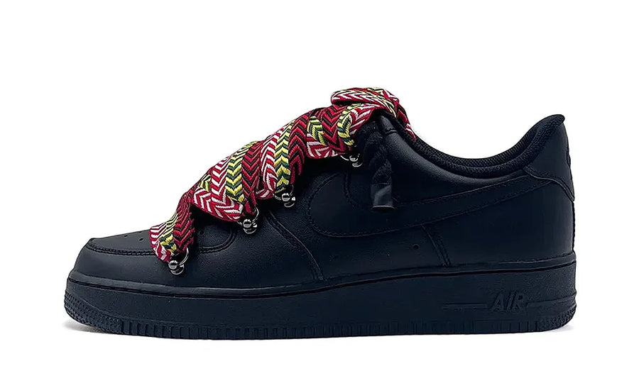 Nike Air Force 1 Low Rope & „Lanvin Multicolor Dark Laces”