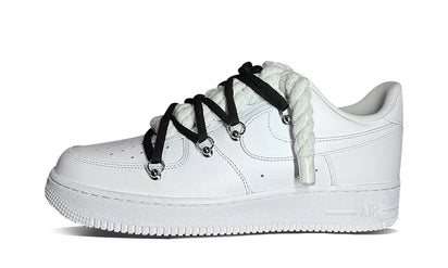 Nike Air Force 1 Low Rope & „Off White Black Laces”
