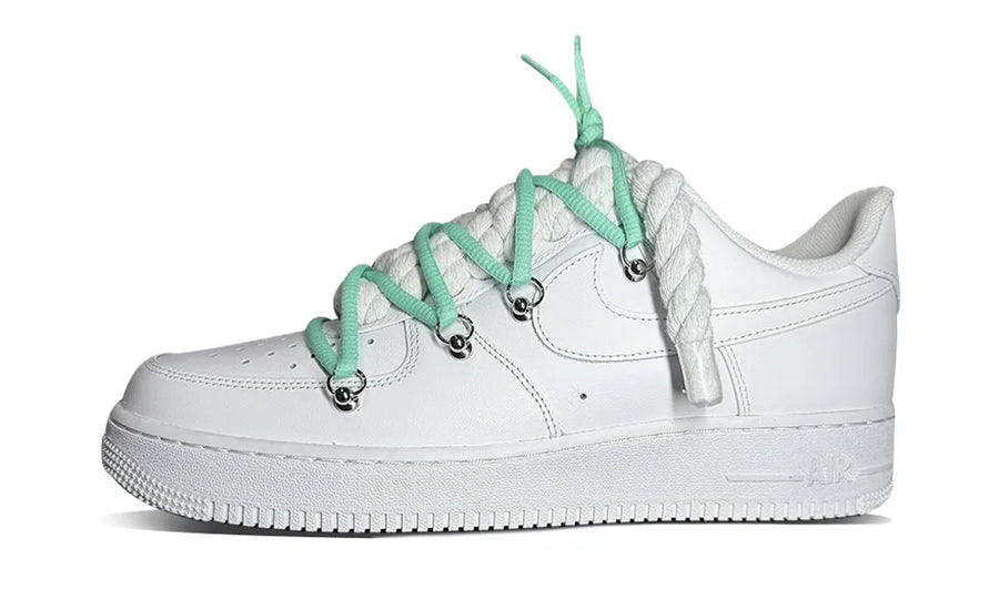 Nike Air Force 1 Low Rope & „Off White Green Laces”