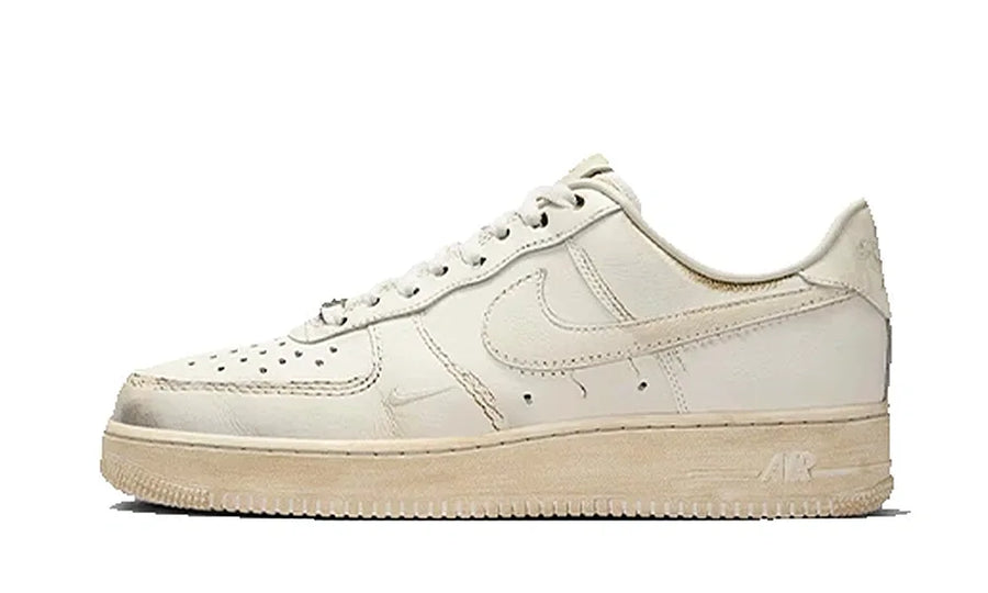 Nike Air Force 1 Low .SWOOSH Dirty Triple White