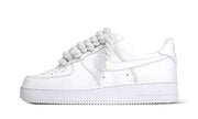 Nike Air Force 1 Low White Rope Laces White