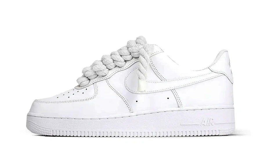 Nike Air Force 1 Low White Rope Laces White