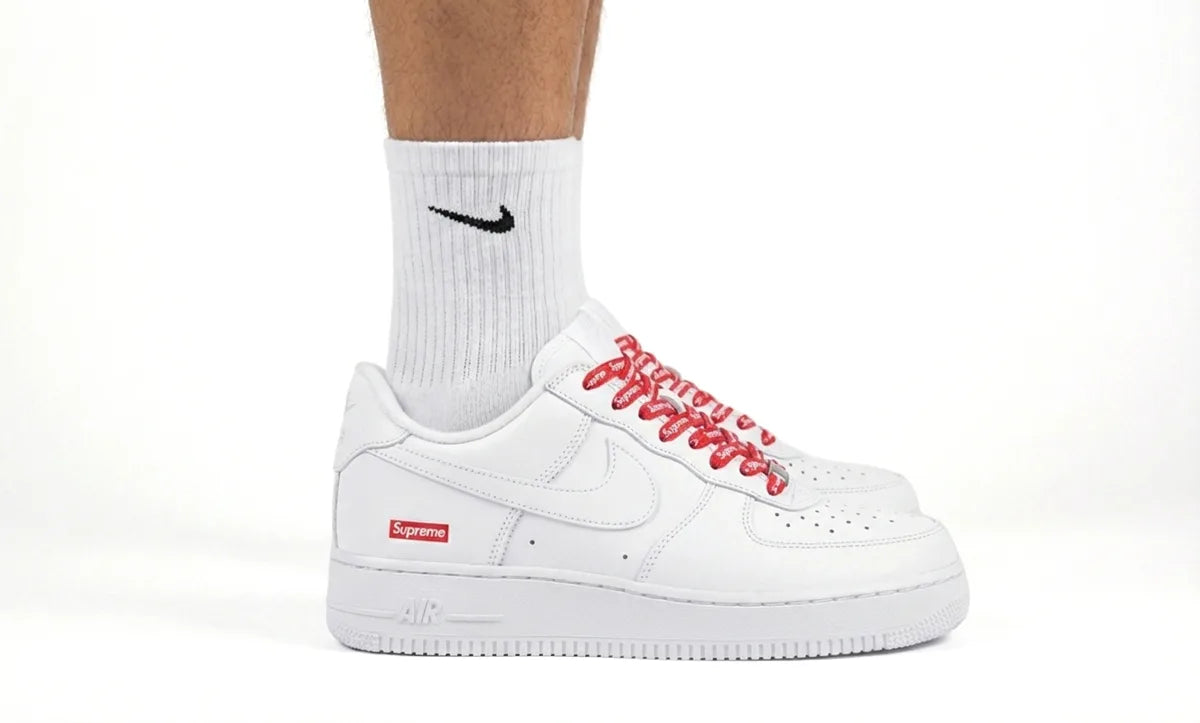 Nike Air Force 1 Low White Supreme - zdjęcie 6