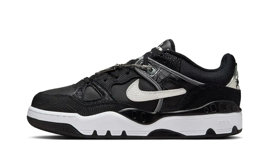Nike Nike Air Force 3 Low SP Nigo Black White czarny-biały - widok główny z boku | Saturaise.com