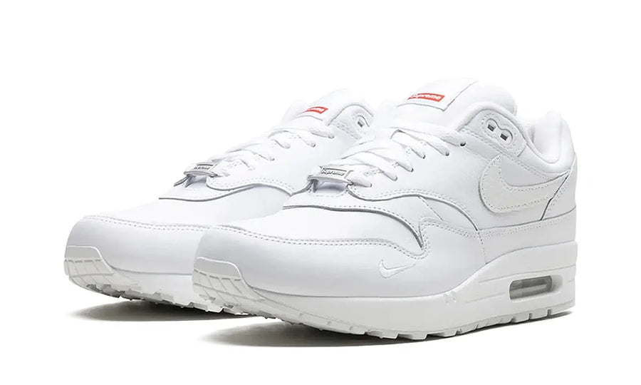 Nike Air Max 1 '87 SP Supreme Triple White - zdjęcie 2
