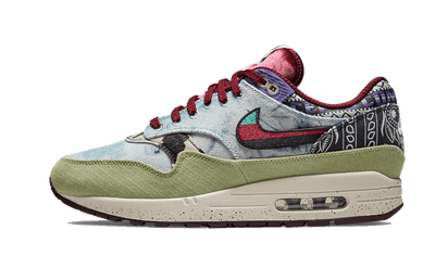 Nike Air Max 1 Concepts Mellow czarny-biały - widok główny z boku | Saturaise.com